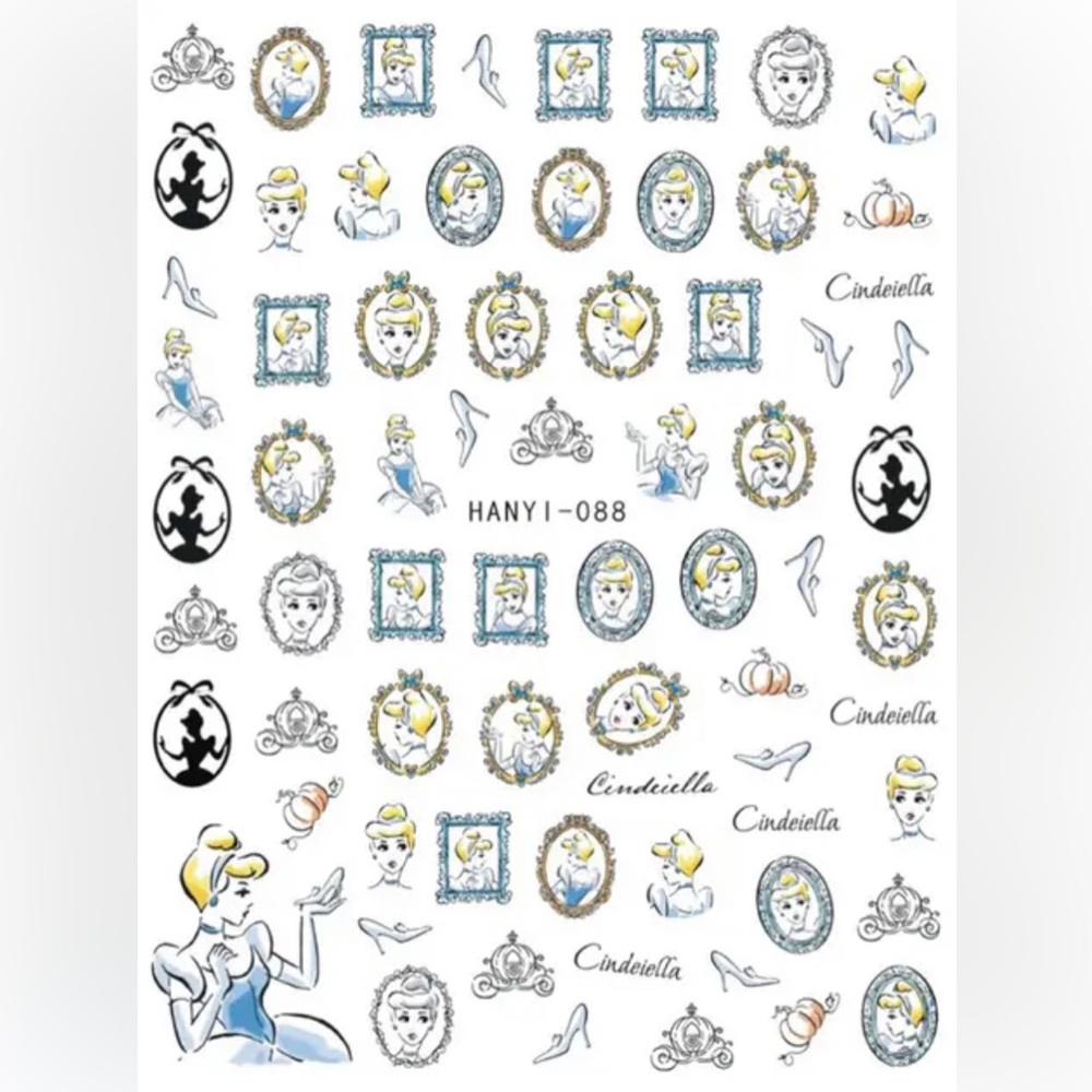 $1 NAIL STICKER SHEET. NEW. $1 WITH ANY $10 ORDER OR MORE